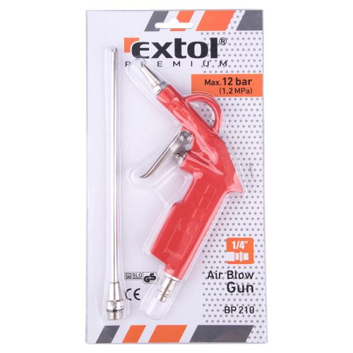 Lefúvató pisztoly, 21 cm-es fúvókával Extol Premium