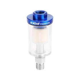 Levegőszűrő, mini, max. 8 Bar, 1/4", 48ml