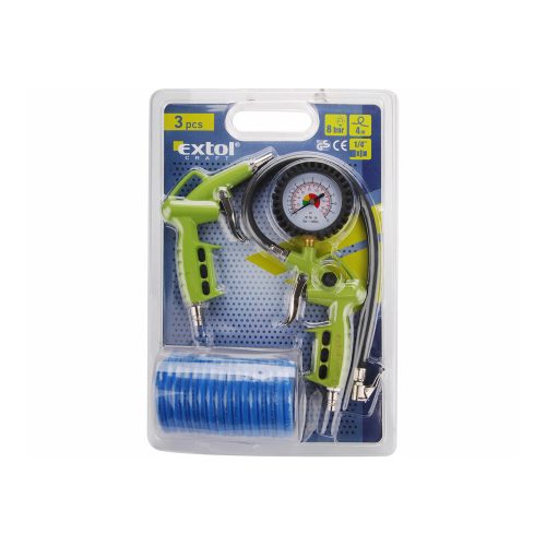 Alap légkompresszor tartozék készlet Extol Craft