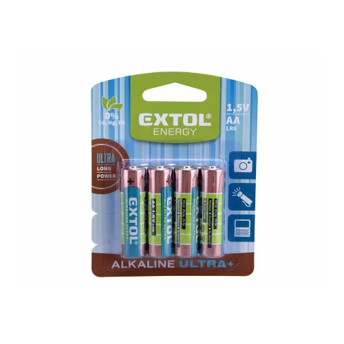 Elem ceruza 4 db AA Extol Energy