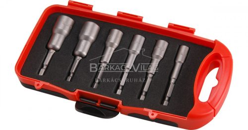 Behajtó készlet hatlapfejű csavarhoz 6db-os, Extol Prémium