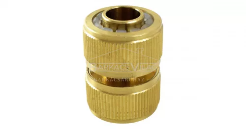 Tömlőösszekötő réz Extol Premium 3/4"