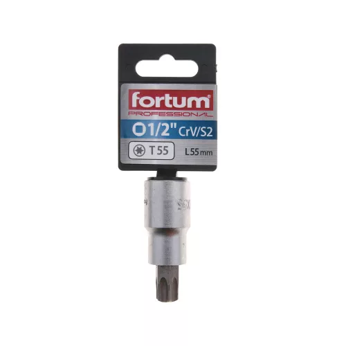 Bitdugófej torx 1/2" TX55 Fortum