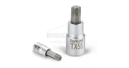 Bitdugófej torx 1/2" TX60, FORTUM