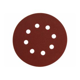 Csiszolókorong 8 lyukas, 125 mm, P120, 5db