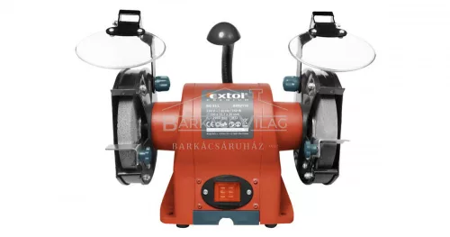 Köszörűgép, kettős, 350 W, 150 mm, Extol Premium