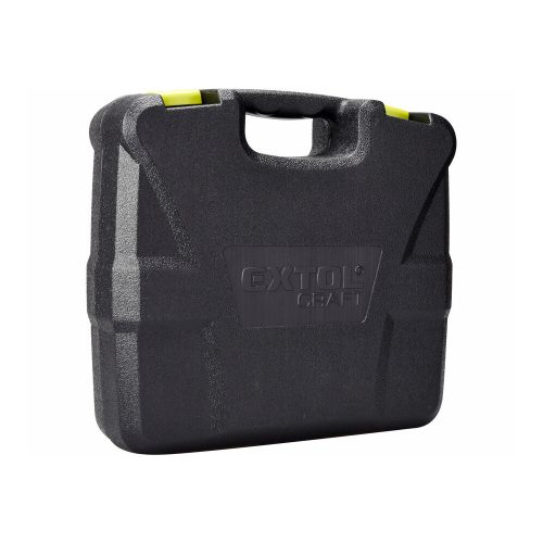 Fúrócsavarozó, 46 db-os szerszámkészlettel, akkus, Extol Craft