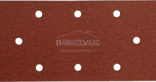 Csiszolópapír, tépőzáras, P60, 93×190 mm, 5db/cs