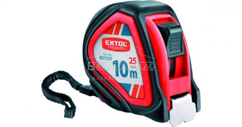 Mérőszalag, 1 stoppos, 10 m × 25 mm, Extol Premium