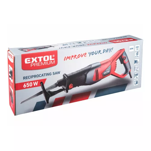 Szablyafűrészgép 650W, 800-3000 ford/perc