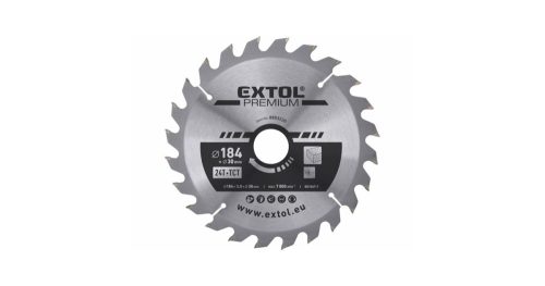 Körfűrészlap, keményfémlapkás 184x30 mm T24