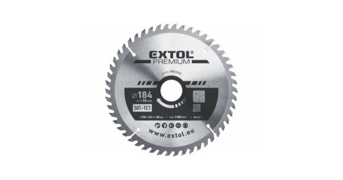 Körfűrészlap, keményfémlapkás 184x30 mm T50