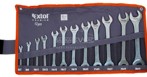 Villáskulcs készlet 12 db-os, Extol Premium