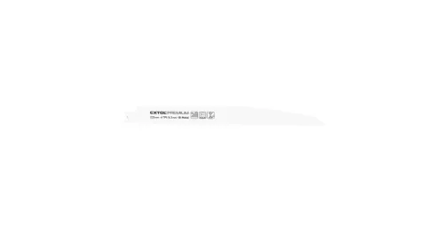 Szablyafűrészlap 3 db 225 mm fémhez Extol Premim