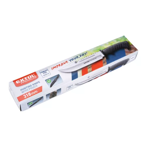 Vadász- és túrakés 318 mm, Extol Premium