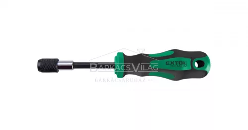 Csavarhúzó markolat 1/4" , gyorskioldóval, Extol Premium