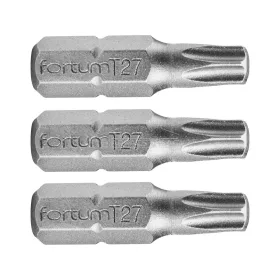 Behajtóhegy Torx 30*25 mm, 3 db, Fortum, S2 acél