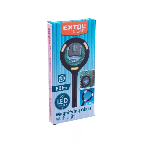 Nagyító LED lámpával Extol Light