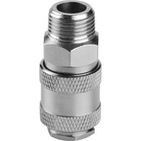 Gyorscsatlakozó-hüvely, külső menettel, 1/4"