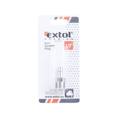 Gyorscsatlakozó dugó, G-1/2" Extol Premium
