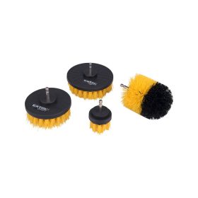 Csiszoló kefe készlet fúrógépbe Extol Craft 4 db