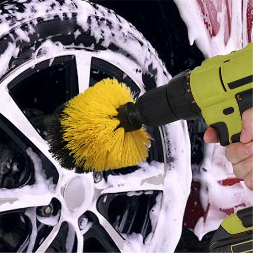 Csiszoló kefe készlet fúrógépbe Extol Craft 4 db