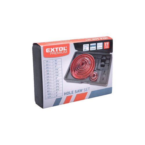 Körkivágó készlet 17db-os