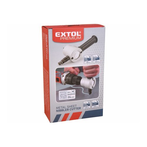 Fúrógéppel hajtható lemezvágó Extol Premium