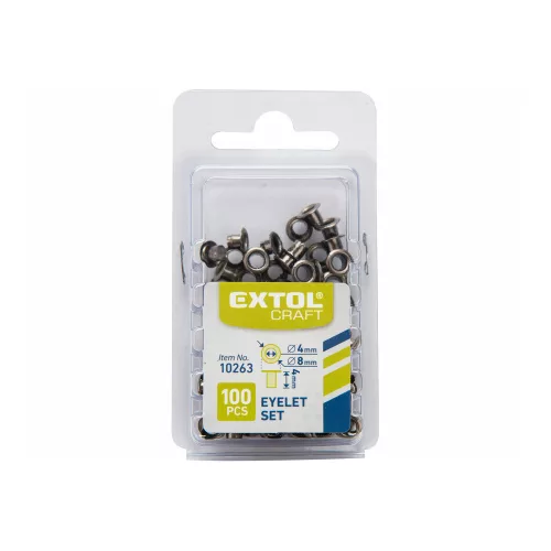 Fűzőlyuk készlet 100 db Extol Craft