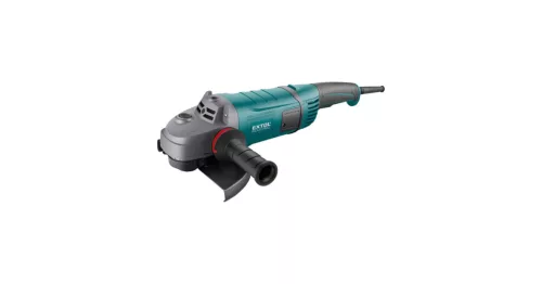 Sarokcsiszológép 230 mm 2600W, szabályozható fordulatszám, lágy indítás, terhelésnél konstans fordulatszám, papírdoboz