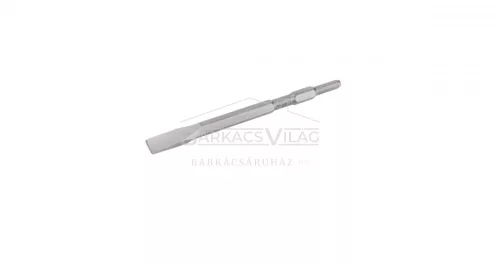 Betonvéső lapos, HEX; 280/75mm, (szár átm:17 mm)