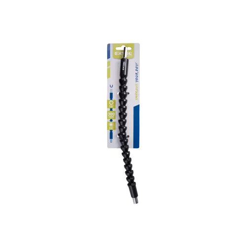 Hosszabbító szár, flexibilis, 1/4" x 1/4", 300 mm mágneses Extol Craft