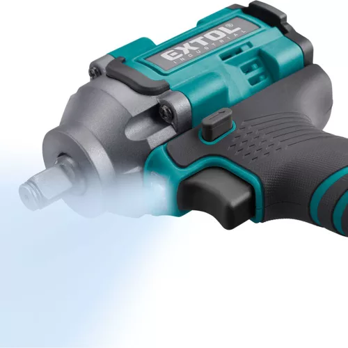 Akkus ütvecsavarozó,1/2" négyszög, SHARE20V, 500Nm, BRUSHLESS, 2Ah Extol Industrial
