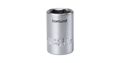 Dugófej 1/4" 11 mm Fortum
