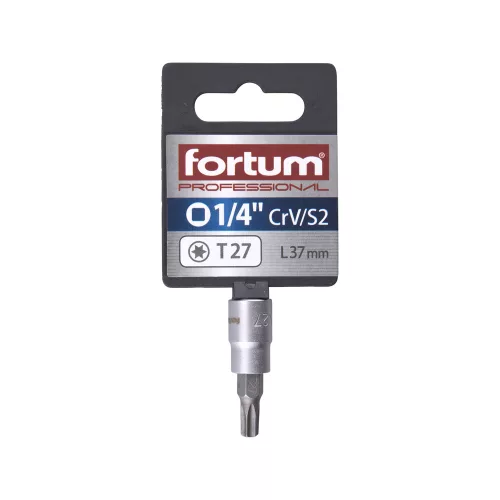 Bitdugófej torx 1/4" TX27 Fortum