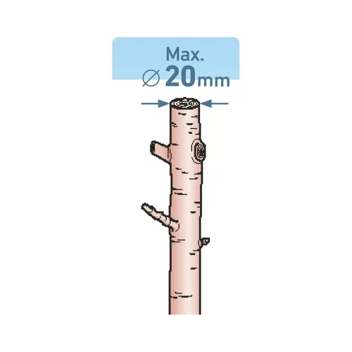 Metszőolló 190 mm Extol Premium 20 mm átvágás