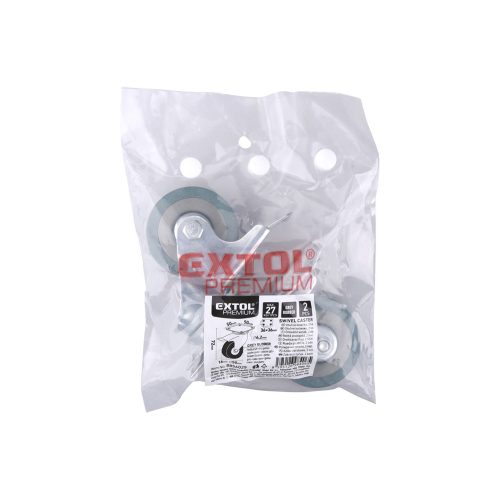 Készülékgörgő önbeálló fékes 50 mm 2 db/csomag