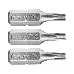 Behajtóhegy Torx 15 x 25 mm, 3 db, Fortum