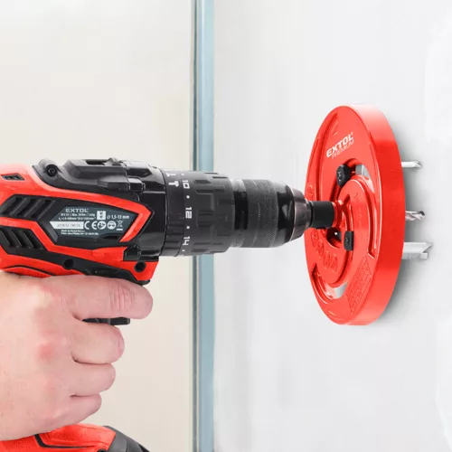 Körkivágó gipszkartonhoz,állítható 19-127mm Extol Premium