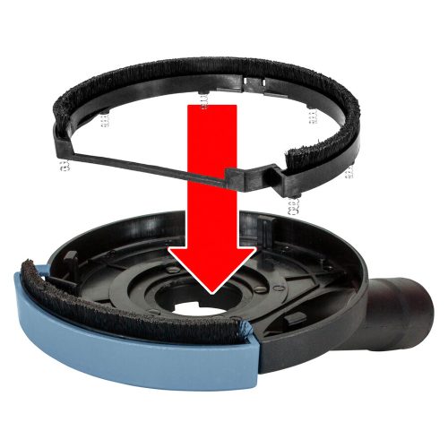 Porelszívó sarokcsiszolóra, csiszoláshoz Extol Premium