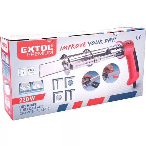 Polisztirolvágó hőkés 220 W Extol Premium