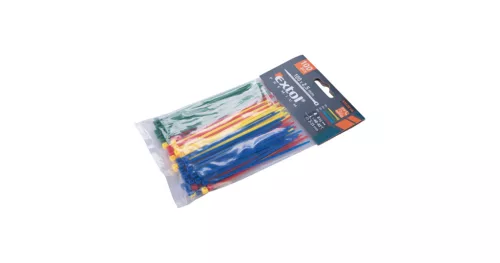 Gyorskötöző 2,5x100 mm 4 színű Extol Premium