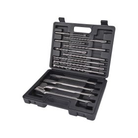 Betonfúró és véső készlet SDS PLUS 13db Extol Craft