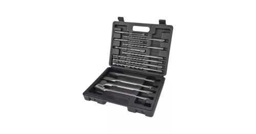 Betonfúró és véső készlet SDS PLUS 13db Extol Craft