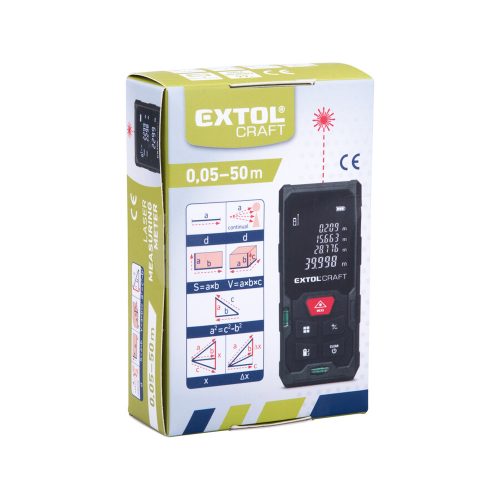 Digitális távolságmérő Extol Craft