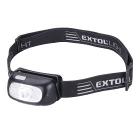 Fejlámpa LED, tölthető, 5W, fehér fény