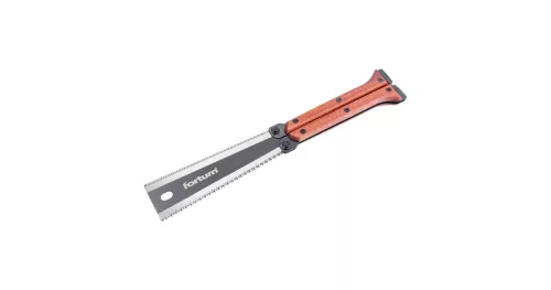 Fafűrész, összecsukható, teflon bevonatú pengével 300/140mm FORTUM