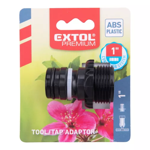 Csapcsatlakozó külsőmenetes 1“, Extol Premium