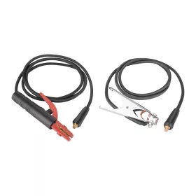  hegesztő kábelpár, földelőkábel csipesszel + munkakábel elektródafogóval 16mm2, 5 m