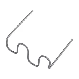 Kapocs nagy hullám forma/ 0,8 mm, műanyag hegesztőhöz, 150 db